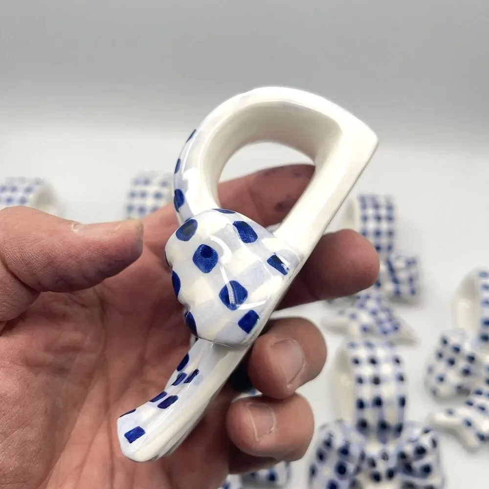 Ceramic Napkin Holders - Lot Of 9